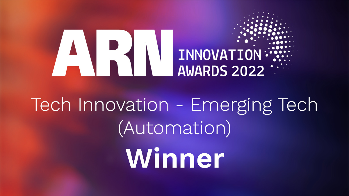 Tecala Wins ARN ICT Innovation Award for Automation