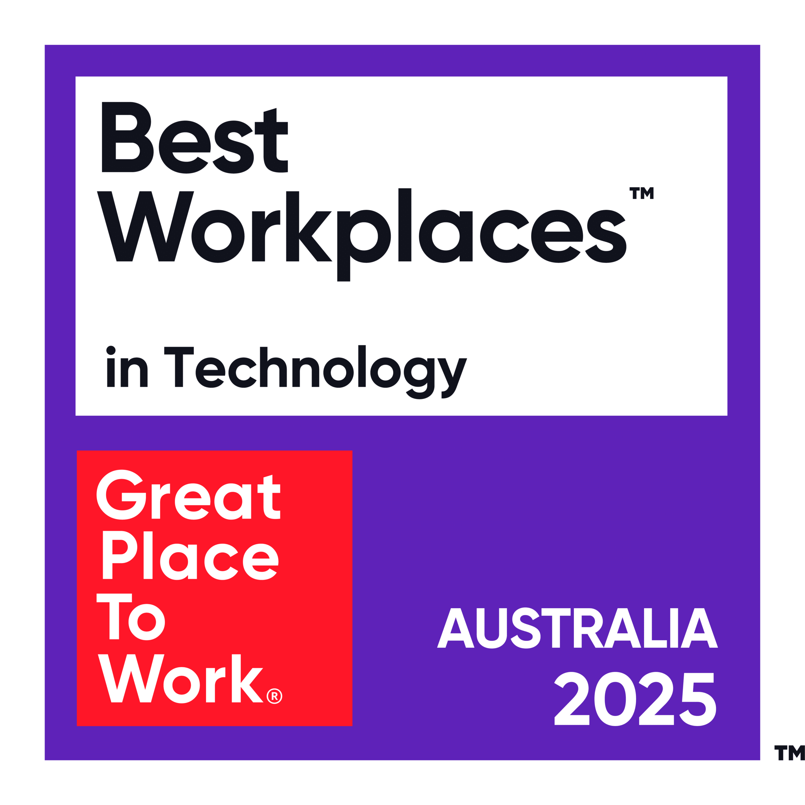 gptw_2025 Australia Category Badges_Best Workplaces in Techology_Colored
