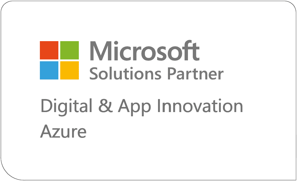 Logo - Microsoft Solutions Partner - Digital & App Innovation (Azure)