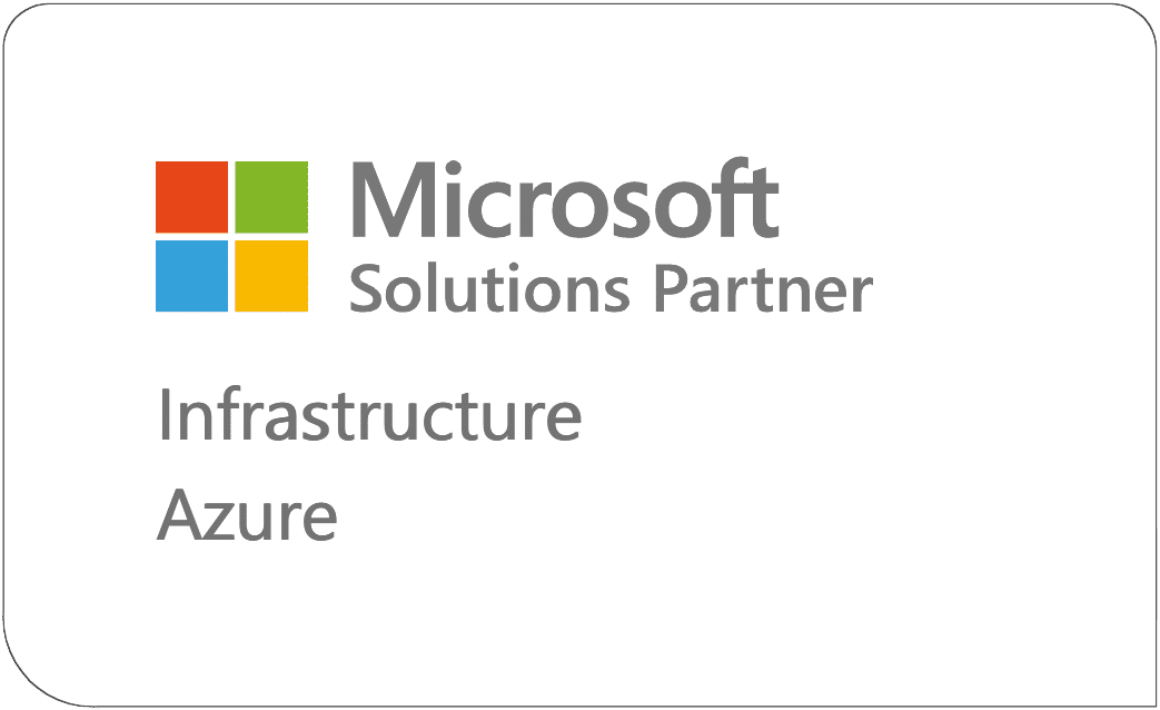 Logo - Microsoft Solutions Partner - Infrastructure (Azure)