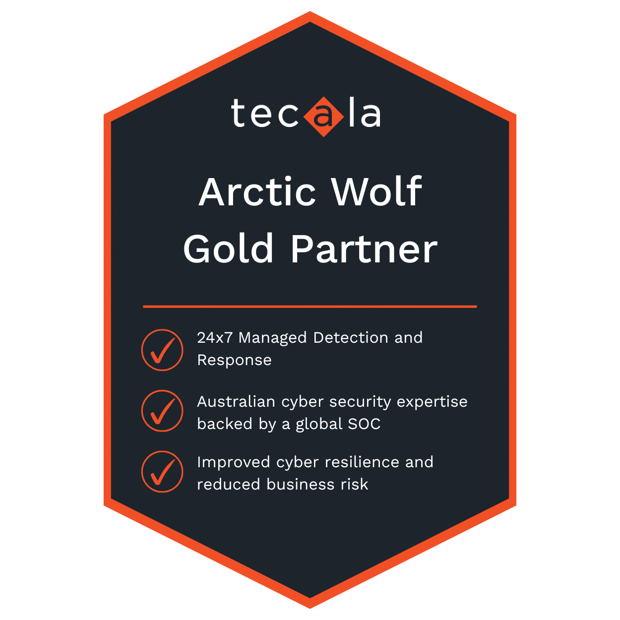 Tecala Partner Hex Tile - Arctic Wolf